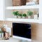 Artificial Plants for Home Decor Indoor. 4 Mini Plants, Rosemary Faux Plant Decor, Eucalyptus Plant, Grass Plants. Small Fake Shelf or Desk Greenery Décor